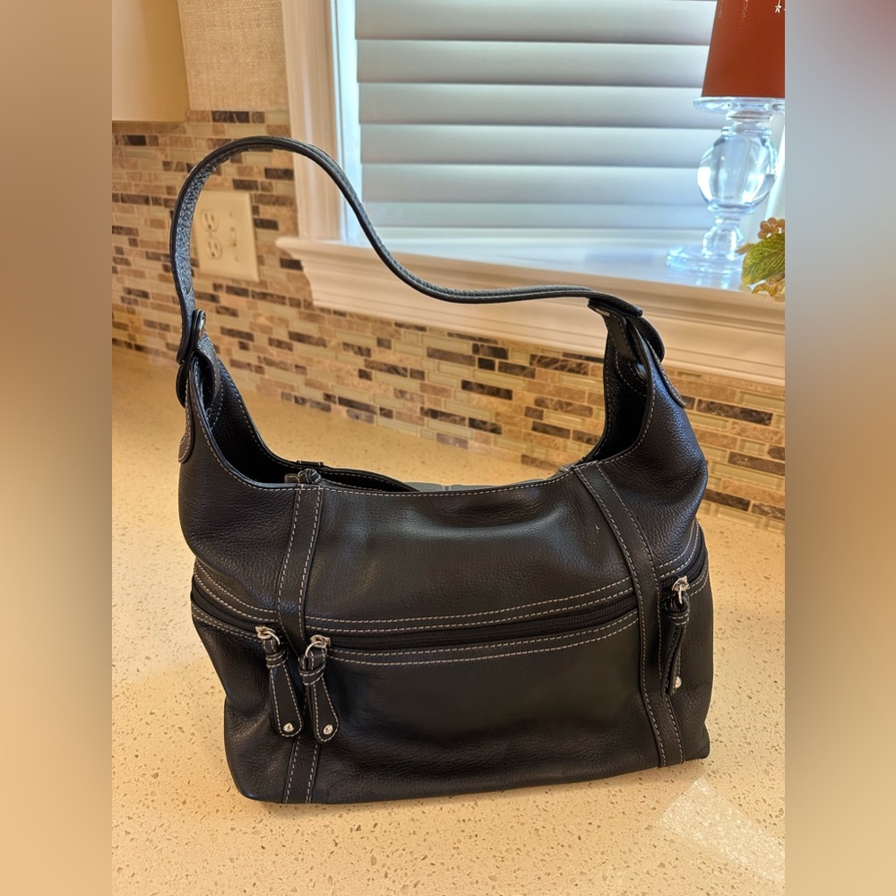 Clarks Genuine Leather Bag With Matching Wallet